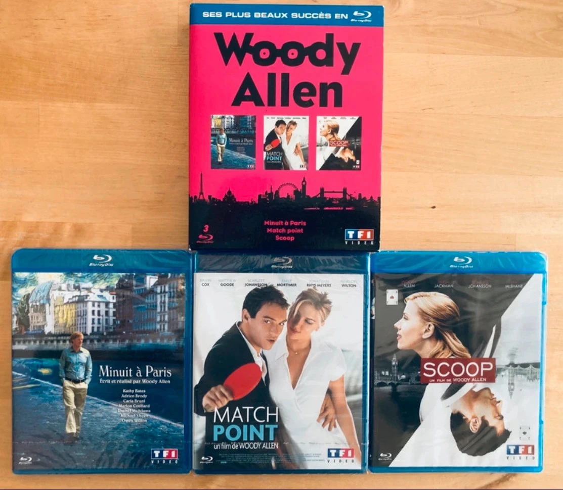 Coffret raro 3 Blu-ray Woody Allen. – photo 3
